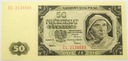 1948 50 zł Pięćdziesiąt Złotych, seria EL RZADKI