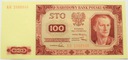 1948 100 zł Sto Złotych, seria KR RZADKI