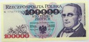 1993 100000 zł złotych Moniuszko seria N