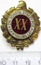 Odznaka Straż Pożarna Za Wysługę Lat