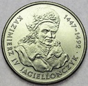 20000 zł złotych 1993 Kazimierz IV Jagiellończyk