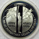 10 zł złotych 1995 100 Lat Igrzysk Ateny Atlanta