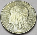 10 zł złotych 1932 Głowa kobiety Polonia SREBRO