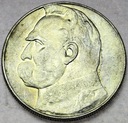 10 zł złotych 1936 Józef Piłsudski SREBRO