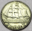 2 zł złote 1936 Żaglowiec Żaglówka Statek SREBRO