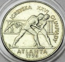2 zł złote 1995 Atlanta Zapasy Igrzyska
