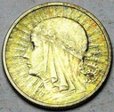 2 zł złote 1932 Głowa kobiety Polonia SREBRO