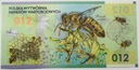 Banknot testowy PWPW Pszczoła Miodna (1) POLIMER