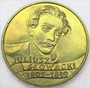 2 zł złote 1999 Juliusz Słowacki
