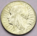5 zł złotych 1934 Głowa kobiety Polonia SREBRO