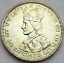 Litwa 10 Desimts Litu 1936 Witold Kiejstutowicz