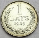 Łotwa 1 Łat Lats 1924