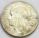 5 zł złotych 1932 Głowa kobiety Polonia SREBRO