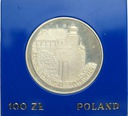 100 złotych 1977 Zamek Królewski na Wawelu SREBRO