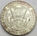 Austria 50 szylingów 1972 350lecie Salzburg SREBRO