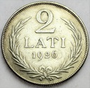 Łotwa 2 Łaty Lati 1926