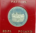 PRÓBA 20 zł złotych 1981 MN Barbakan w Krakowie