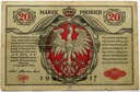 1917 20 mkp marek polskich seria A Generał