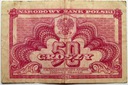 1944 50 gr Pięćdziesiąt Groszy