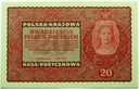 1919 20 Dwadzieścia Marek Polskich II Serja CA