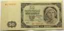 1948 50 zł Pięćdziesiąt Złotych, seria DA RZADKI