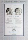 Święty Jan Paweł II SREBRO