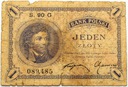 1919 1 zł Jeden Złoty Seria 90 G RZADKI