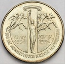 2 zł złote 1995 100 lat igrzysk Ateny Atlanta