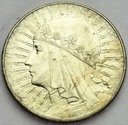 10 zł złotych 1932 Głowa kobiety Polonia SREBRO