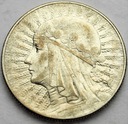 5 zł złotych 1933 Głowa kobiety Polonia SREBRO
