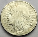 10 zł złotych 1932 Głowa kobiety Polonia SREBRO
