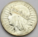 10 zł złotych 1932 Głowa kobiety Polonia SREBRO