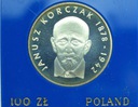 100 zł złotych 1978 Janusz Korczak SREBRO