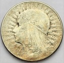 5 zł złotych 1933 Głowa kobiety Polonia SREBRO