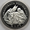 Jan Paweł II Inauguracja Pontyfikatu SREBRO