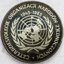 500 złotych 1985 Czterdziestolecie ONZ