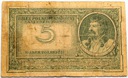 1919 5 mkp Pięć Marek Polskich seria O Głowacki