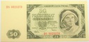 1948 50 zł Pięćdziesiąt Złotych, seria DS RZADKI