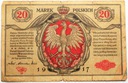 1917 20 mkp marek polskich seria A Generał