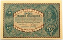 1920 1/2 Pół Marki Polskiej