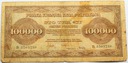 1922 100000 Sto Tysięcy Marek Polskich ser.B