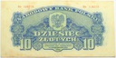 1944 10 zł złotych Obowiązkowe, seria Ba