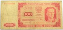1948 100 zł Sto Złotych, seria IS RZADKI