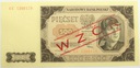 WZÓR 1948 500 zł Pięćset złotych seria CC