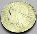 5 zł złotych 1933 Głowa kobiety Polonia SREBRO