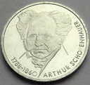 Niemcy 10 Marek SREBRO 1988 Arthur Schopenhauer