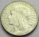 10 zł złotych 1932 Głowa kobiety Polonia SREBRO