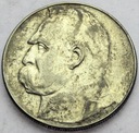 10 zł złotych 1935 Józef Piłsudski SREBRO