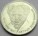 Niemcy 10 Marek SREBRO 1988 Arthur Schopenhauer