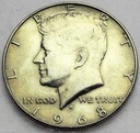 USA 1/2 Dolara Half Dollar 1968 Kennedy